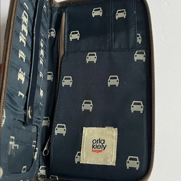 Orla Kiely Target Collab Cars Wallet Wristlet Limited Edition NWOT - Picture 4 of 13